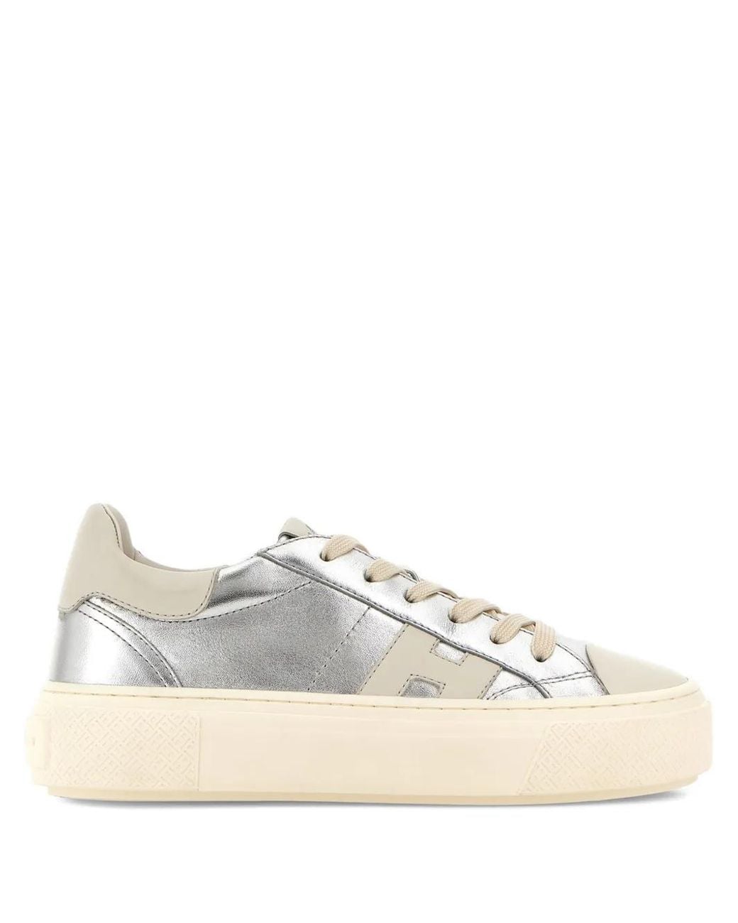 Hogan White Crosswind Sneakers