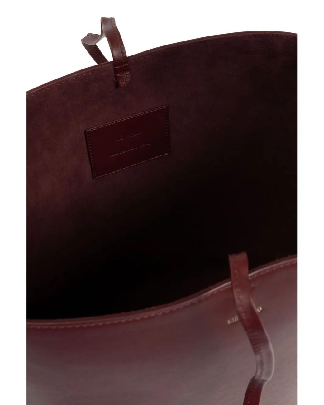 LIE STUDIO Red The Norma Tote Bag