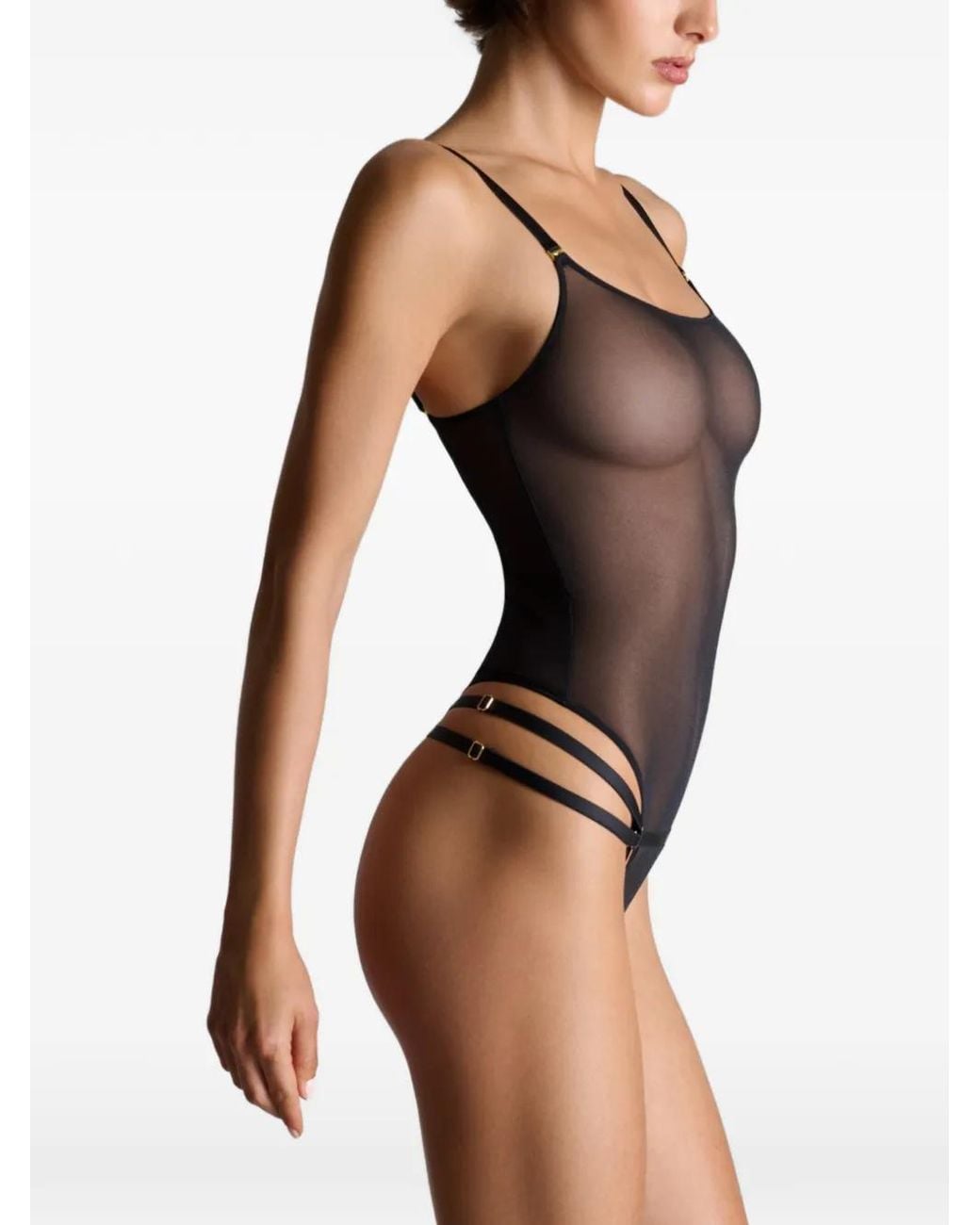 Scandale Natural Parure Signature Strappy Thong