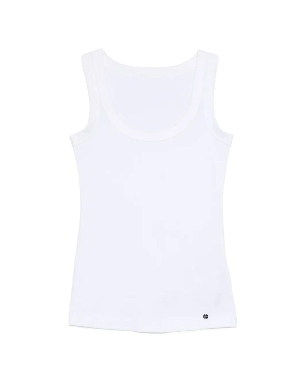 Marc Cain White Sleeveless Top