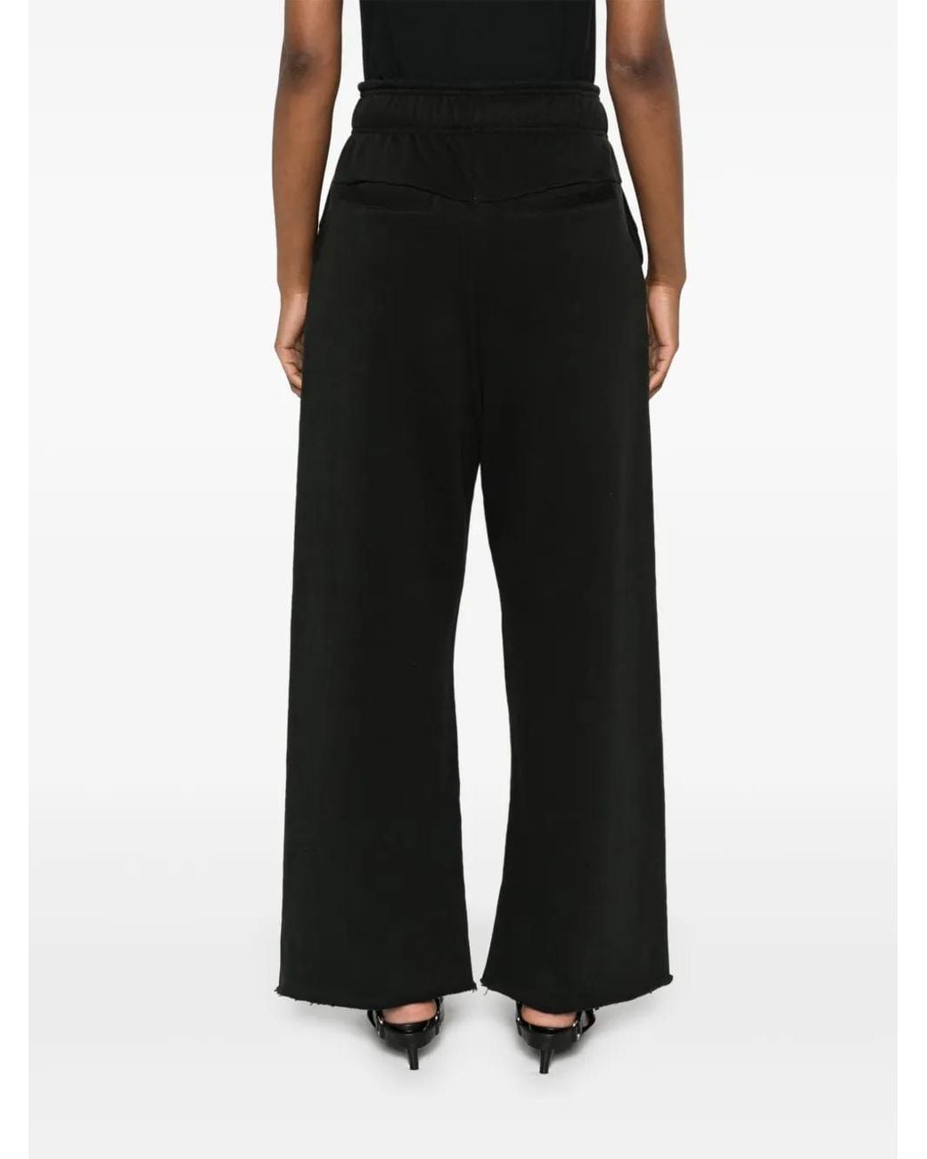 Entire studios Black Straight Track Pants