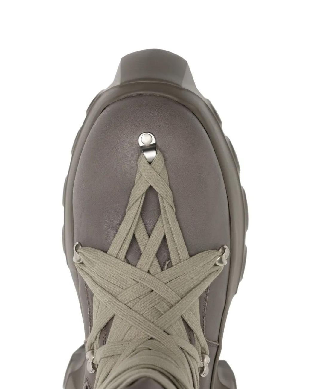 Rick Owens Mega Tractor Boots in Brown for Men | Lyst
