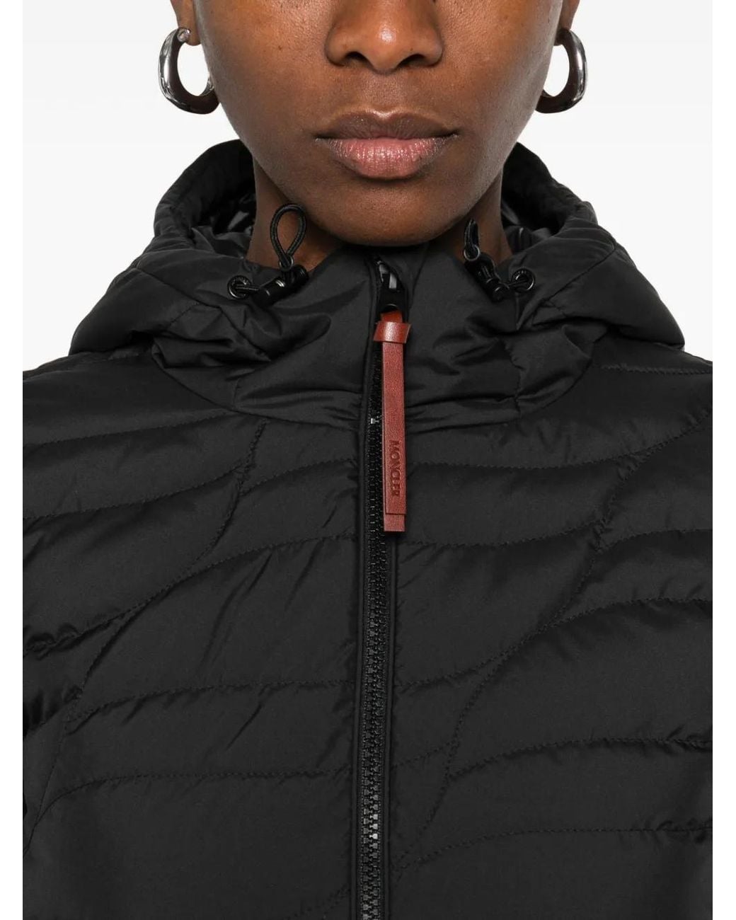 Moncler Black Delebiao Hooded Jacket
