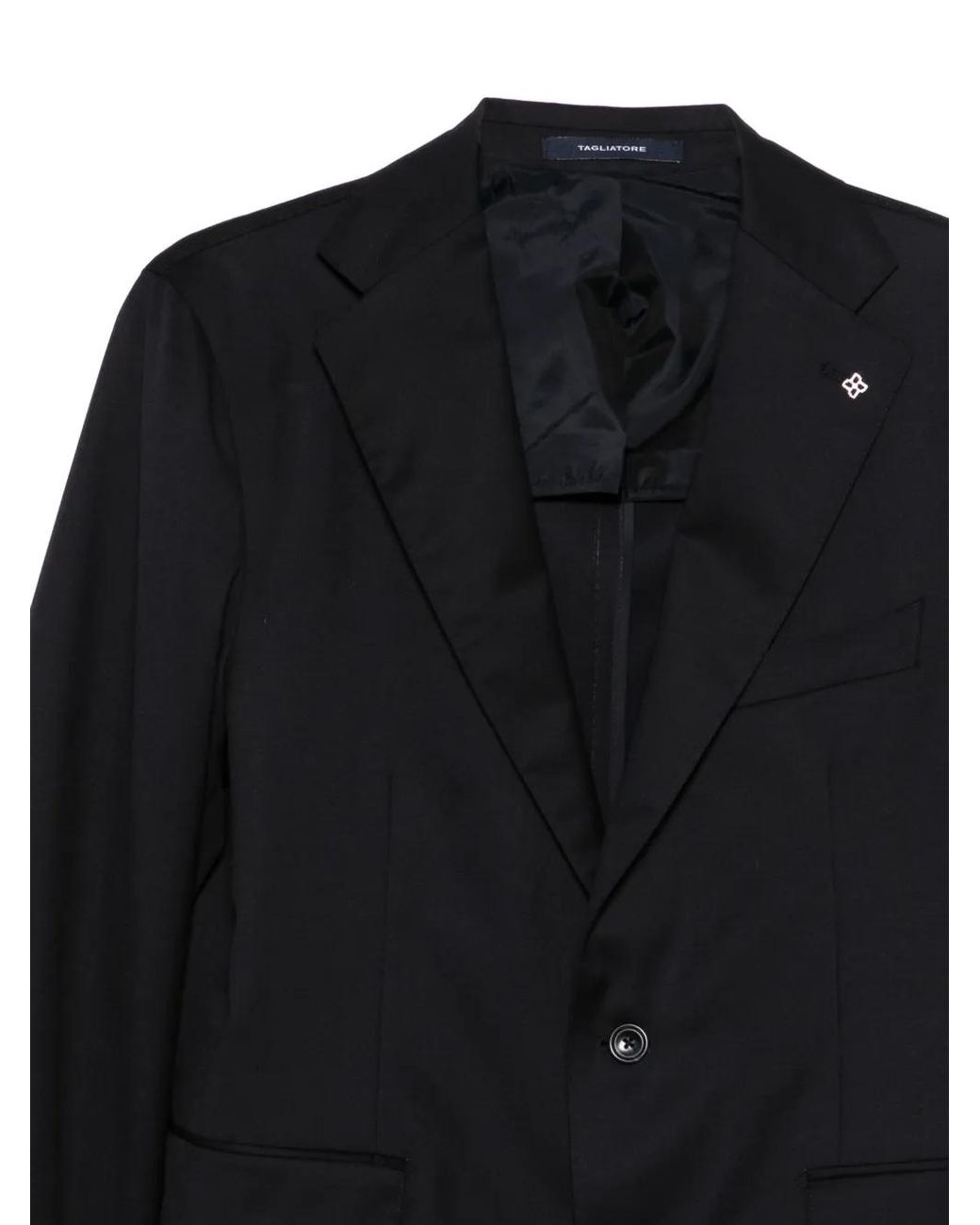 Tagliatore Blue Two-Button Blazer for men