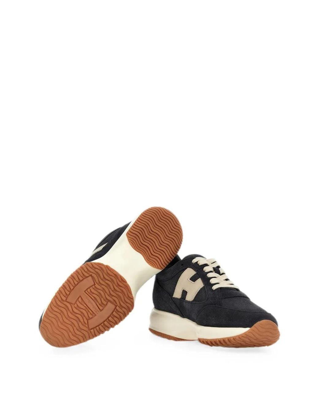 Hogan Black Interactive Sneakers