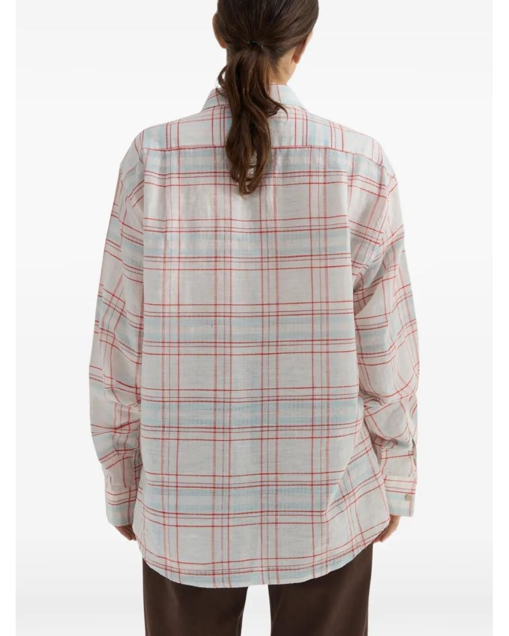 GIMAGUAS Natural Jeremy Checked Shirt
