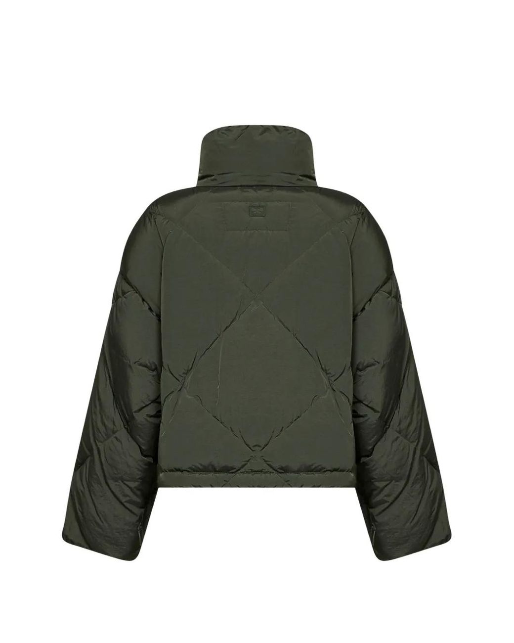 Weekend by Maxmara Green Short Down Jacket