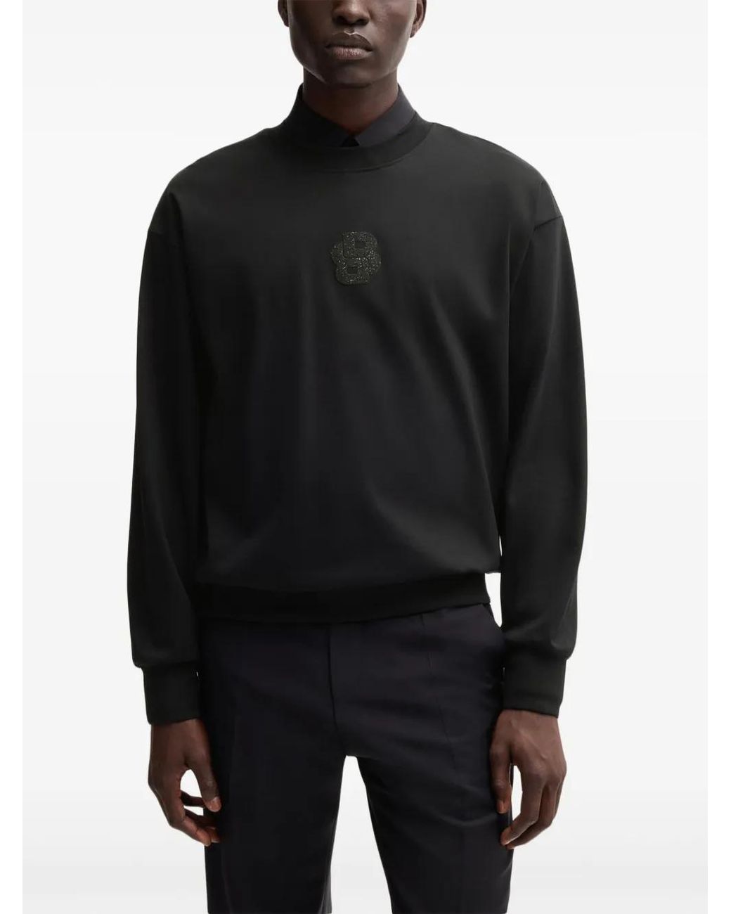 Boss Black Double B-Monogram Sweatshirt for men