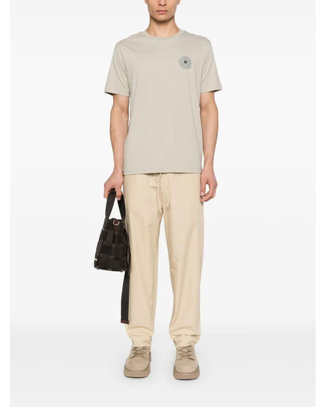 KENZO Natural Cargo Pants for men
