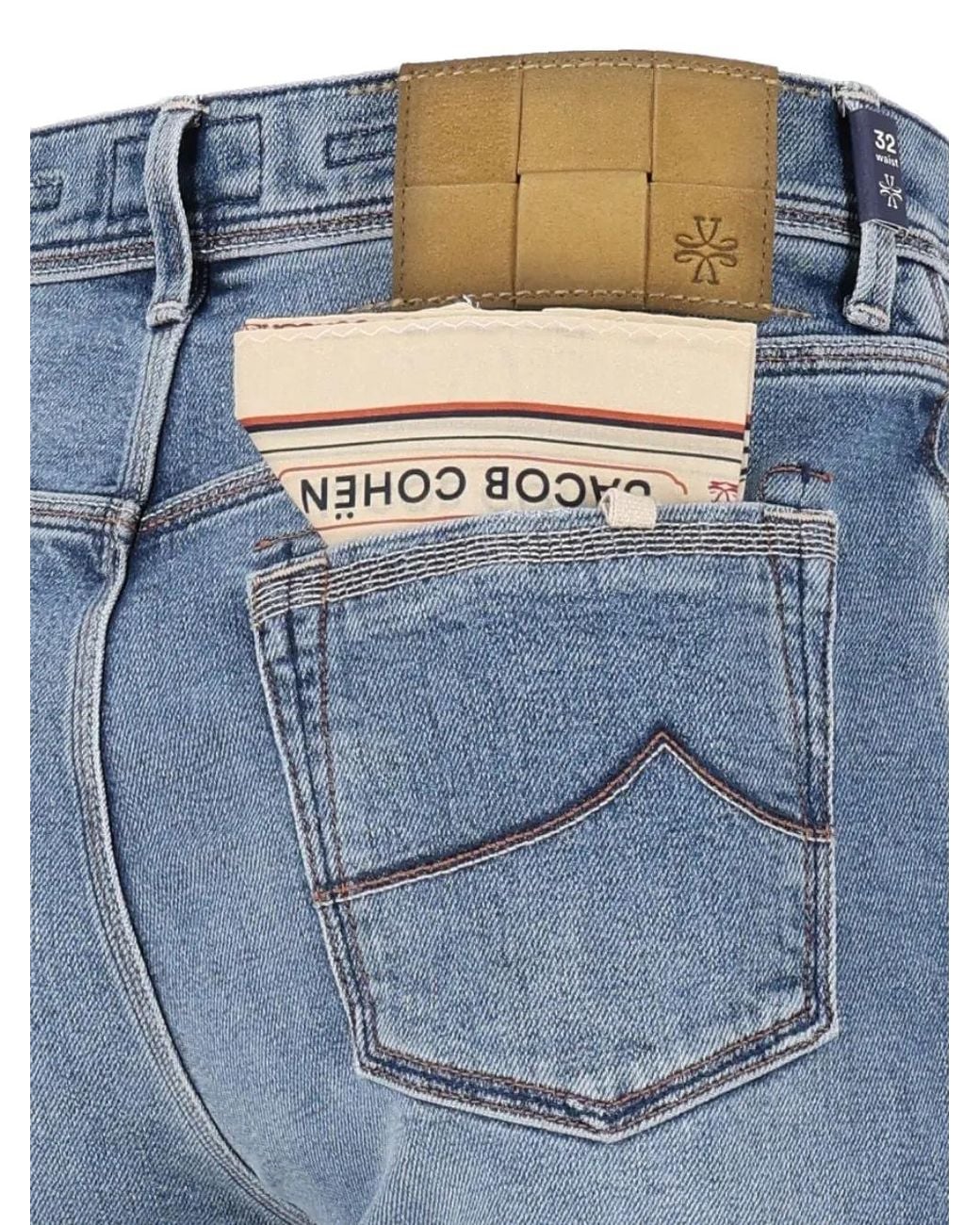Jacob Cohen Blue Edo Straight-Leg Jeans for men