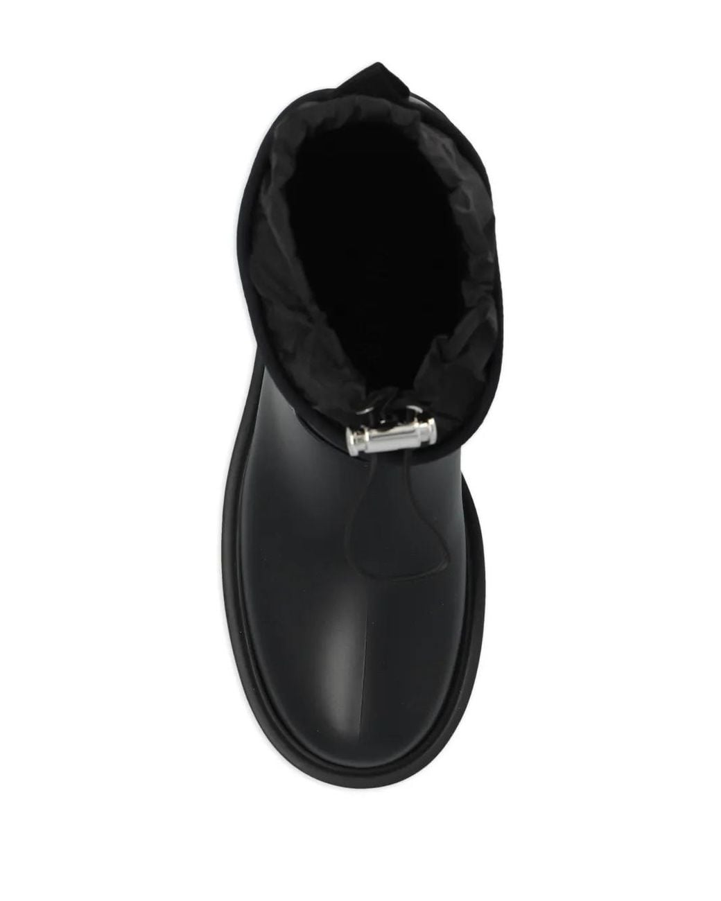 Moncler Black Kickstream Wellington Boots