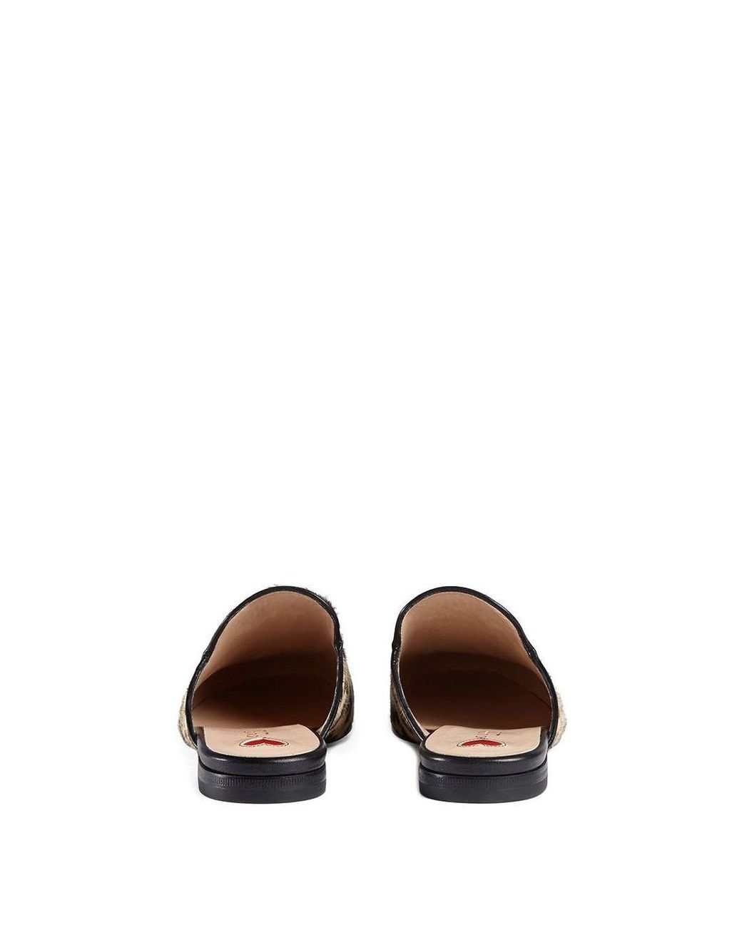 gucci princetown leopard
