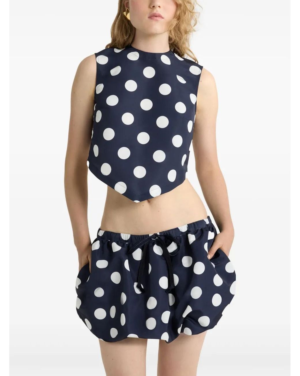 Patou Blue Top