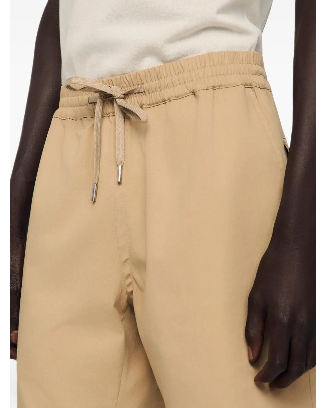 Sandro Natural Short En Coton À Lien De Resserrage for men