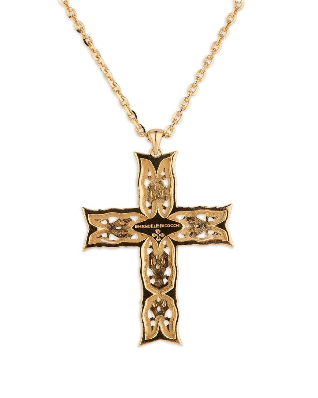 Emanuele Bicocchi Metallic Large Reissue Notre-Dame Necklace