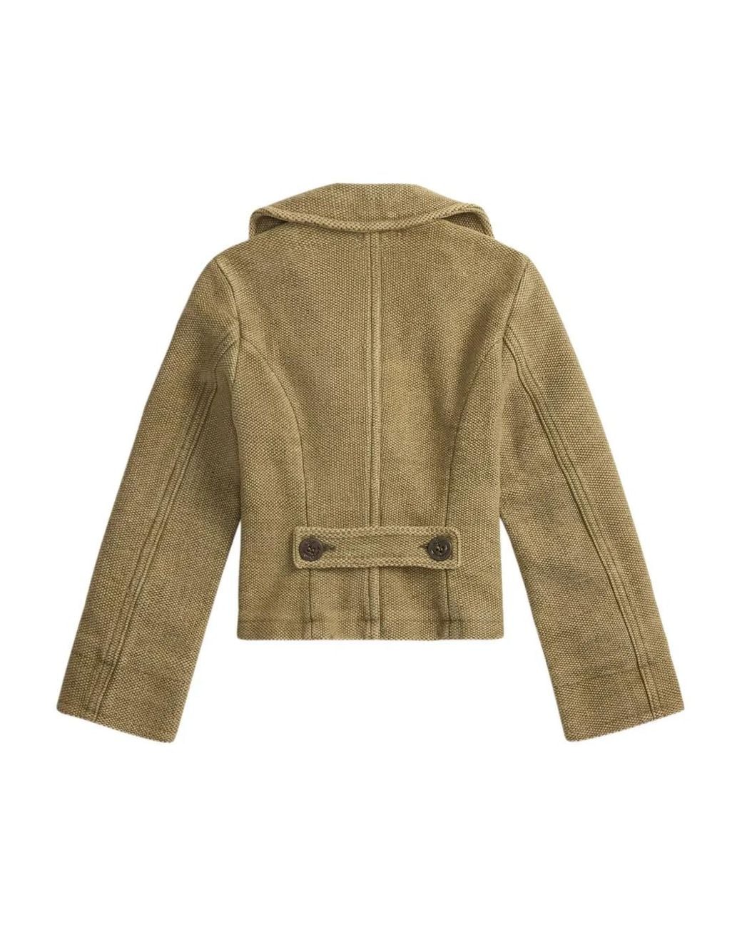 RRL Green Double-Breasted Jacket