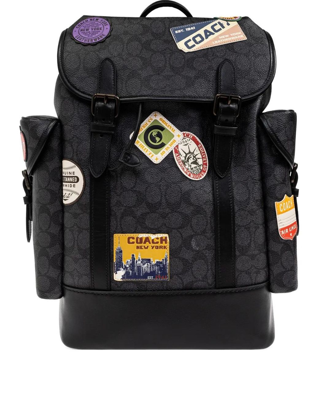 COACH Backpacks in Black for Men | Lyst