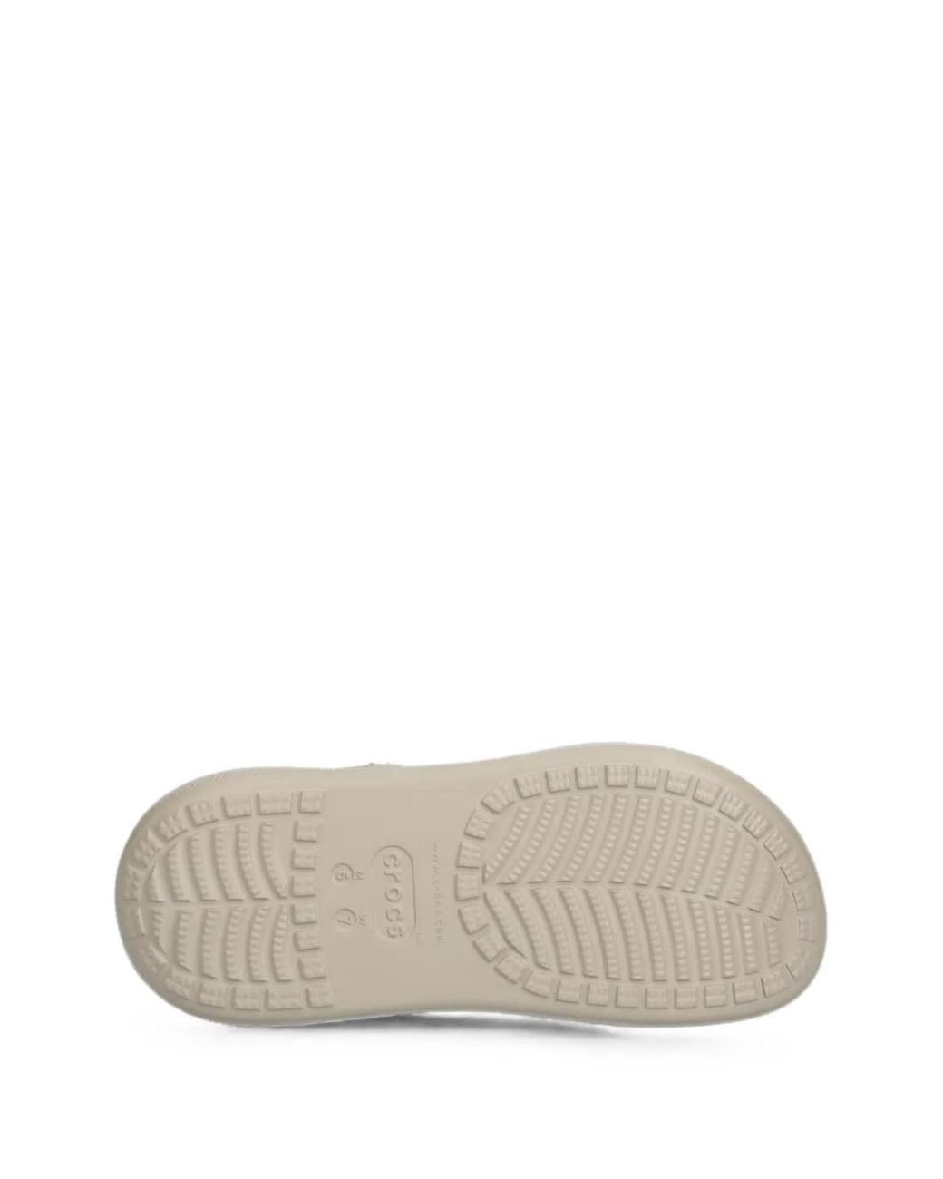 CROCSTM White Classic Crush Platform Clogs