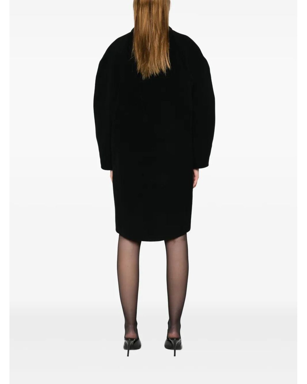 Filippa K Black Single-Breasted Coat