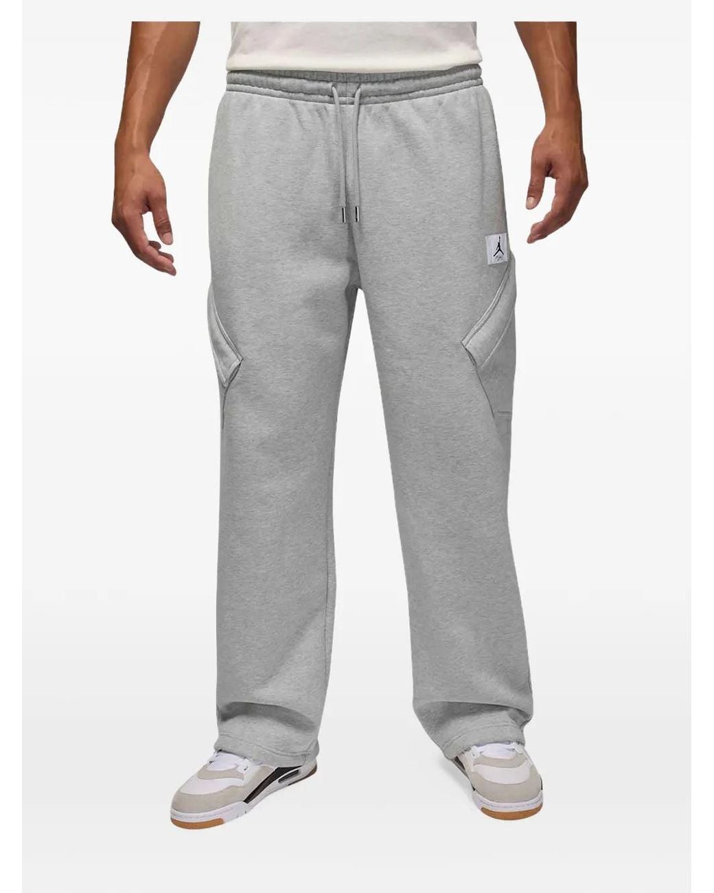 Nike Gray Flight Chicago Track Pants for men