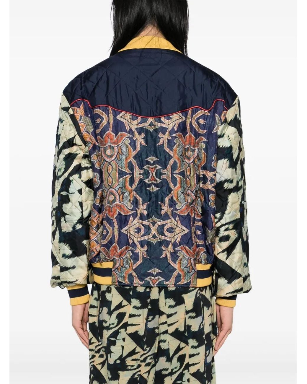 Pierre Louis Mascia Blue Adana Bomber Jacket for men