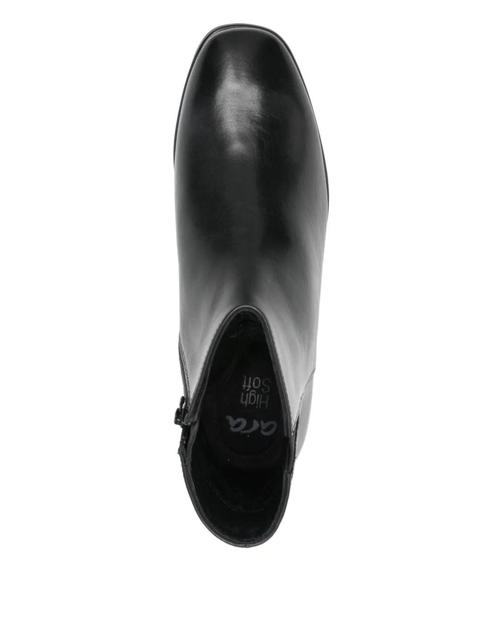 Ara Black Square Heel Graz-St 3.0 Boots