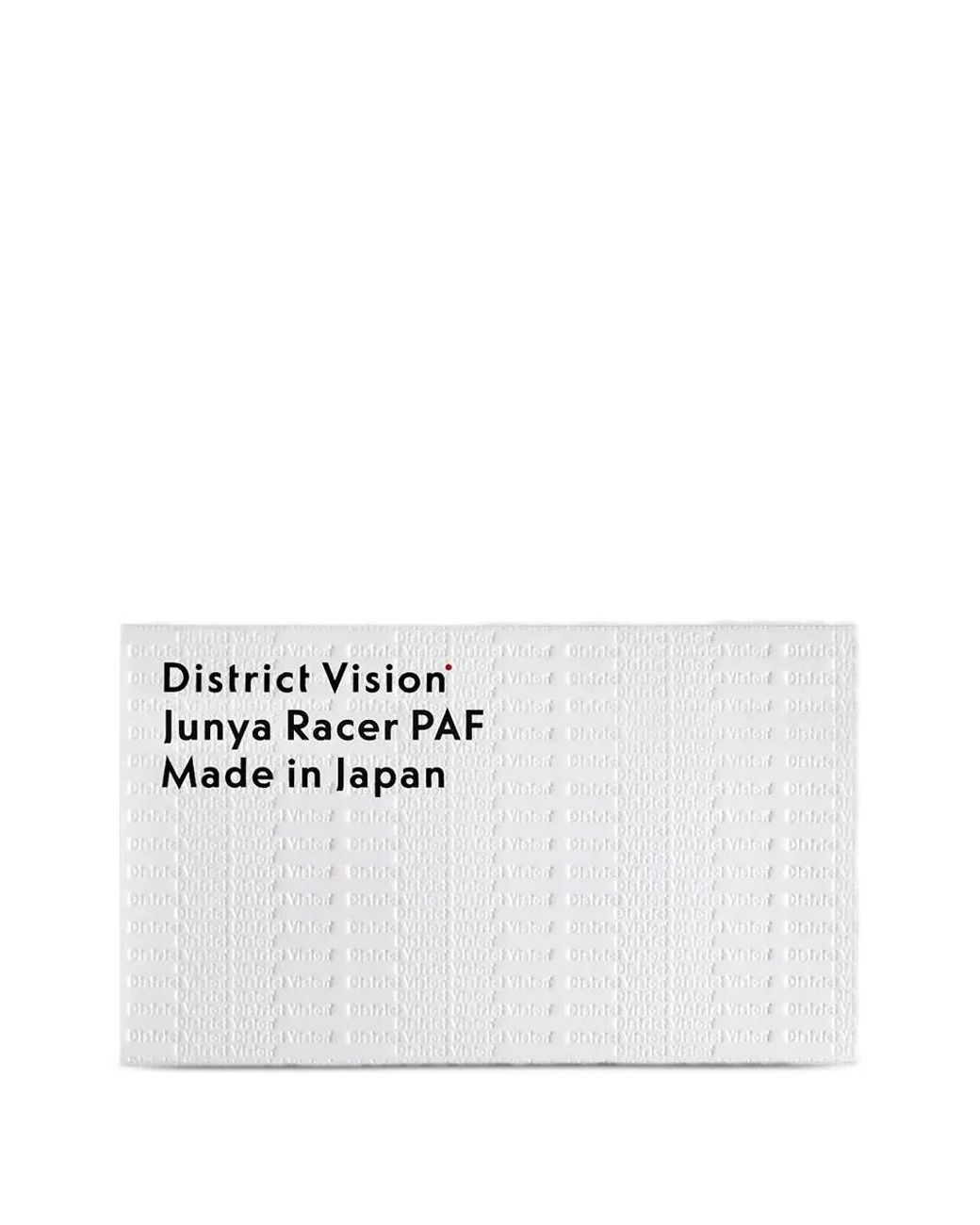 District Vision Blue X Paf Junya Racer Sunglasses