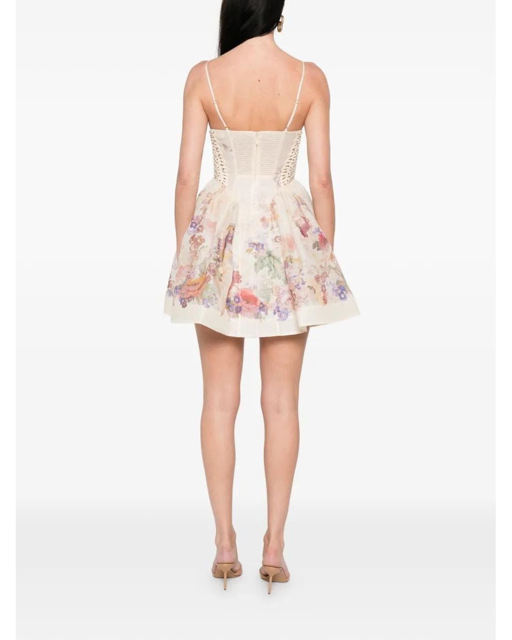Zimmermann White Alchemy Mini Dress