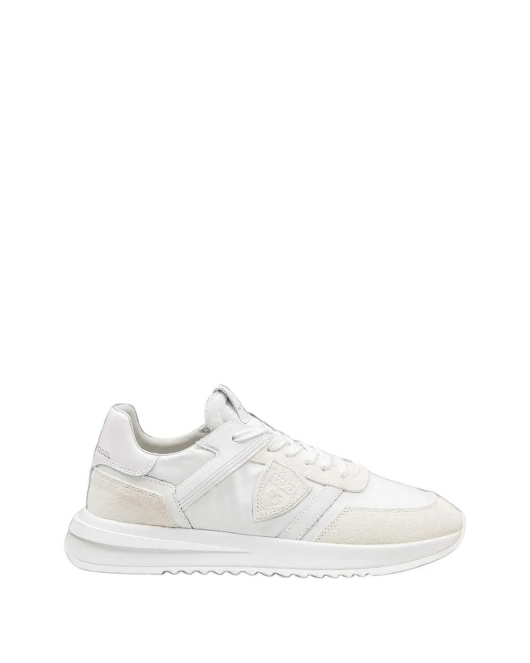 Philippe Model White Tropez Low 2.1 Panelled Sneakers
