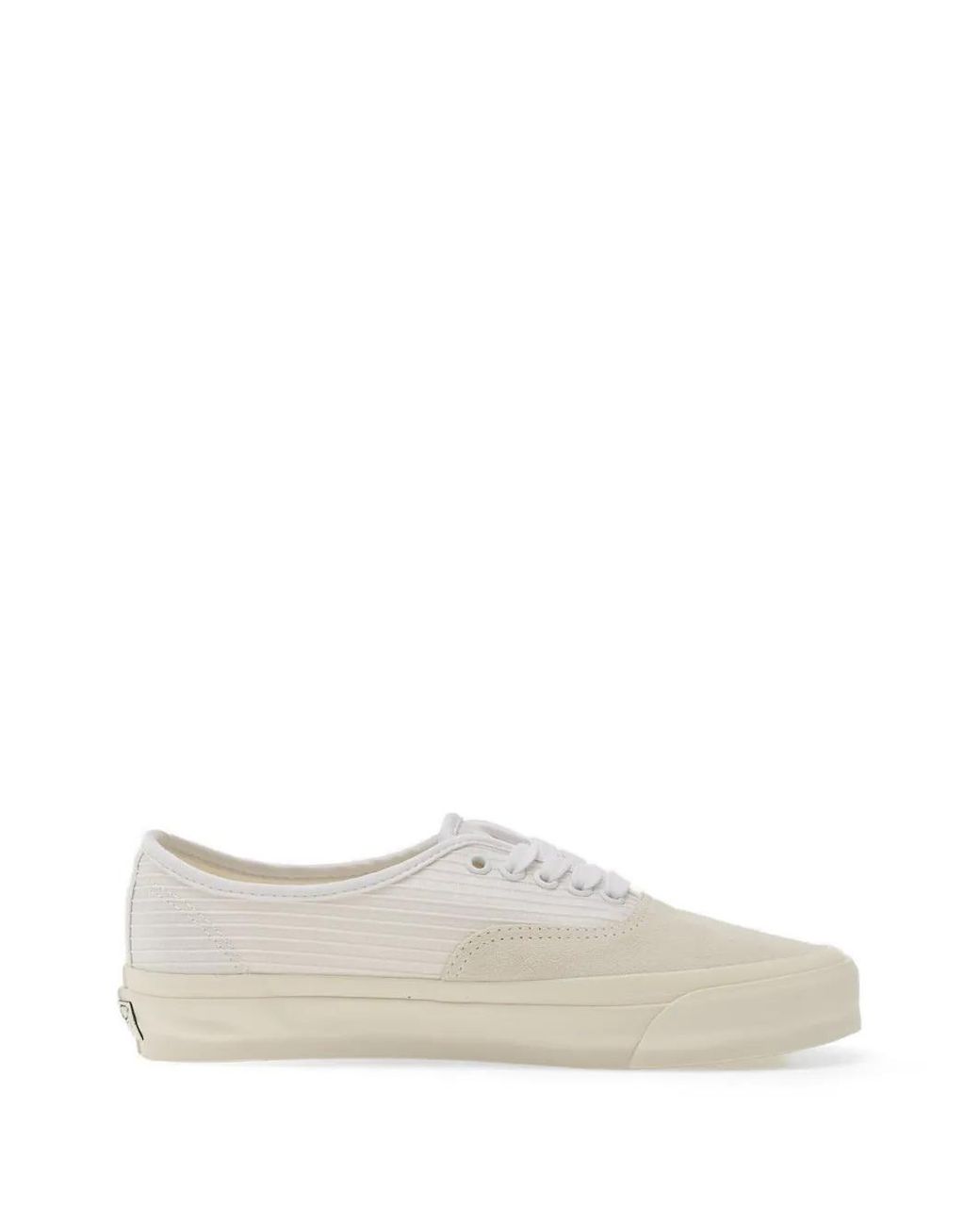 Vans White Baskets Lx Authentic 44 À Empiècements