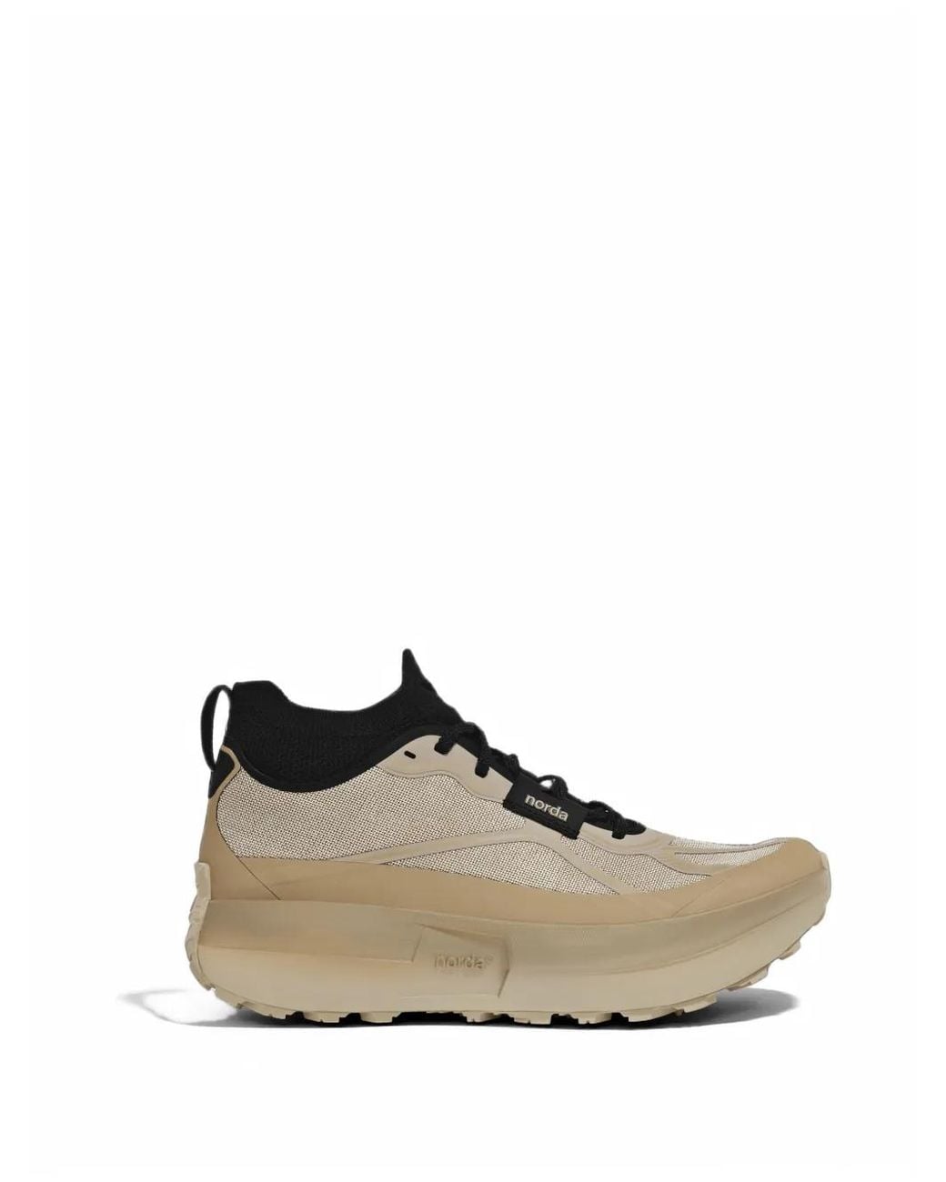 Norda White Panelled Mesh Sneakers