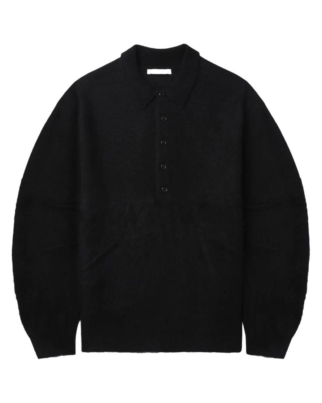 Helmut Lang Black Apex Polo Shirt for men