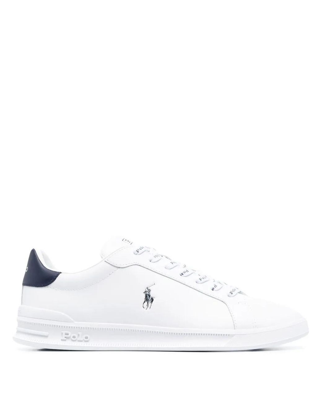 Polo Ralph Lauren White Heritage Sneakers for men