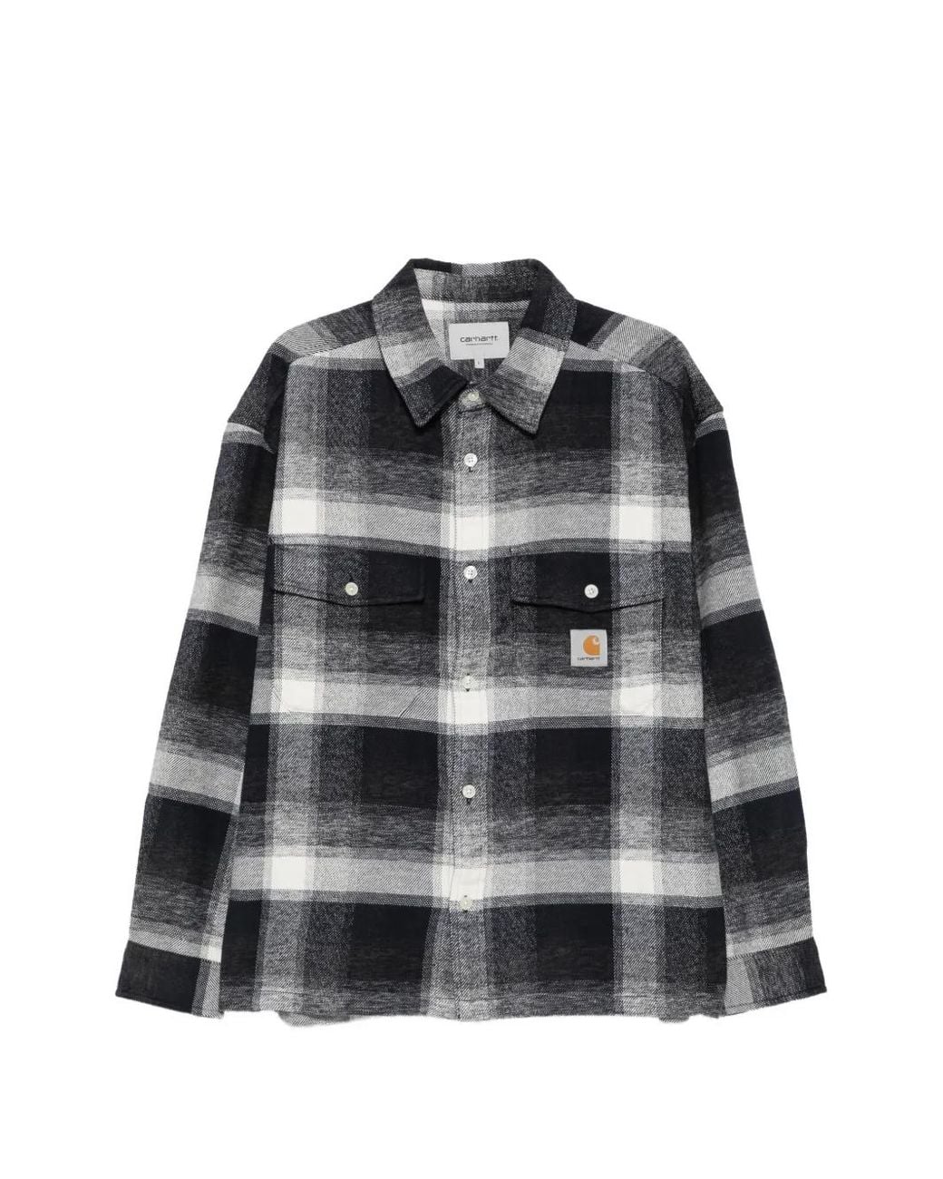 Carhartt Black Checked Cotton Shirt for men