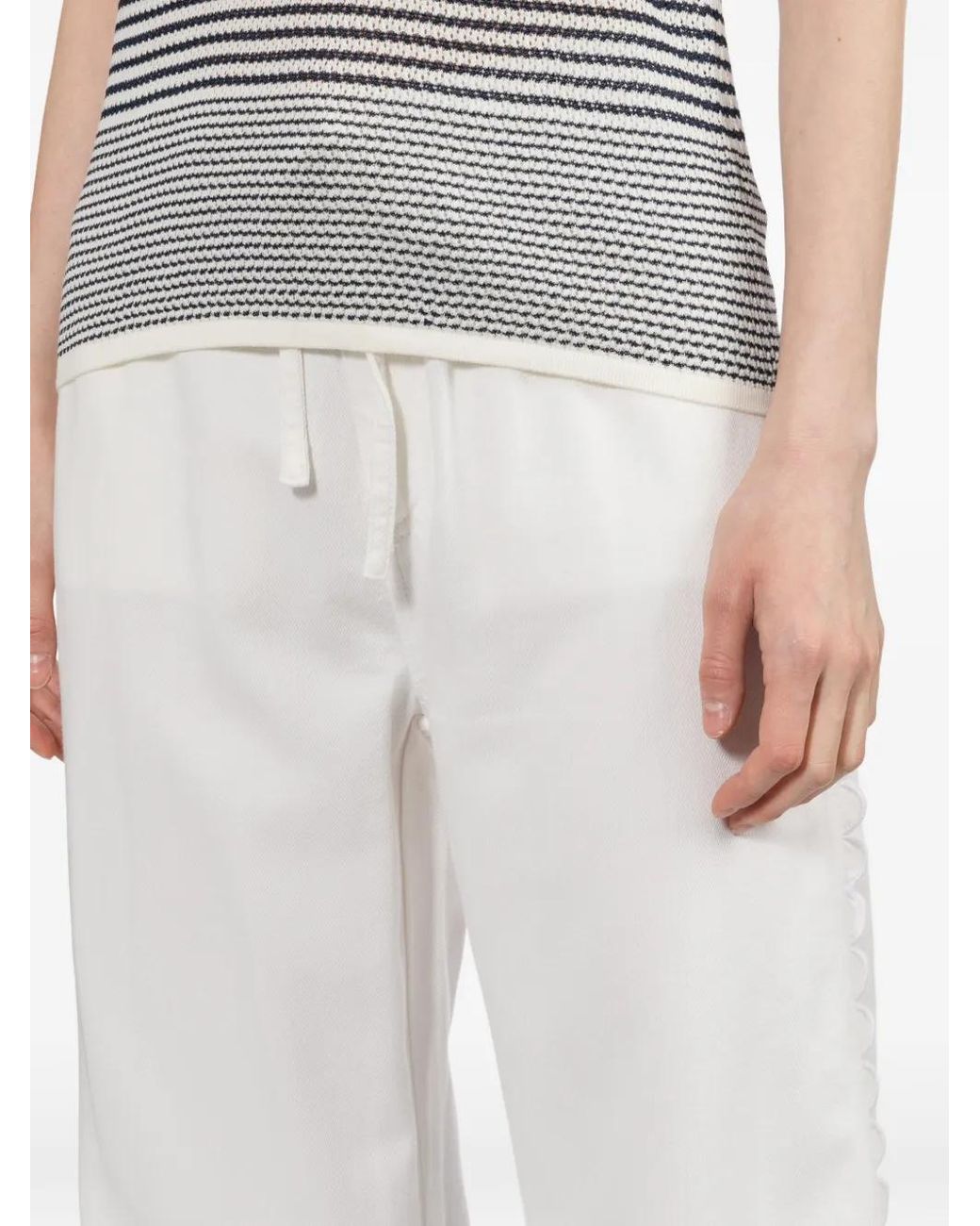 Rag & Bone White Phoebe Pants