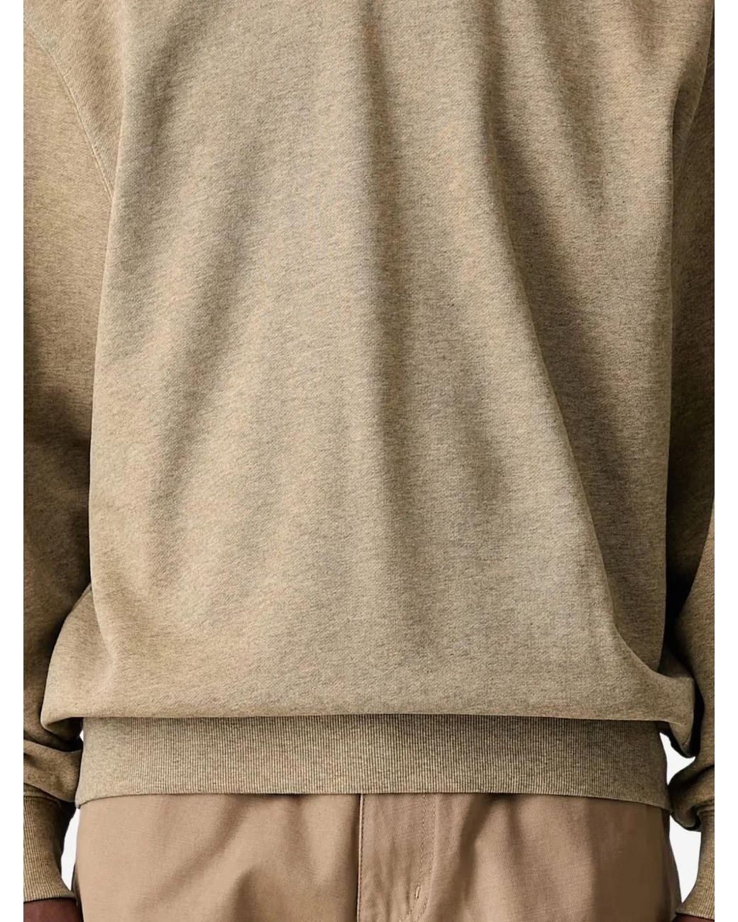 Carhartt Natural Caspian Logo-Patch Sweatshirt for men