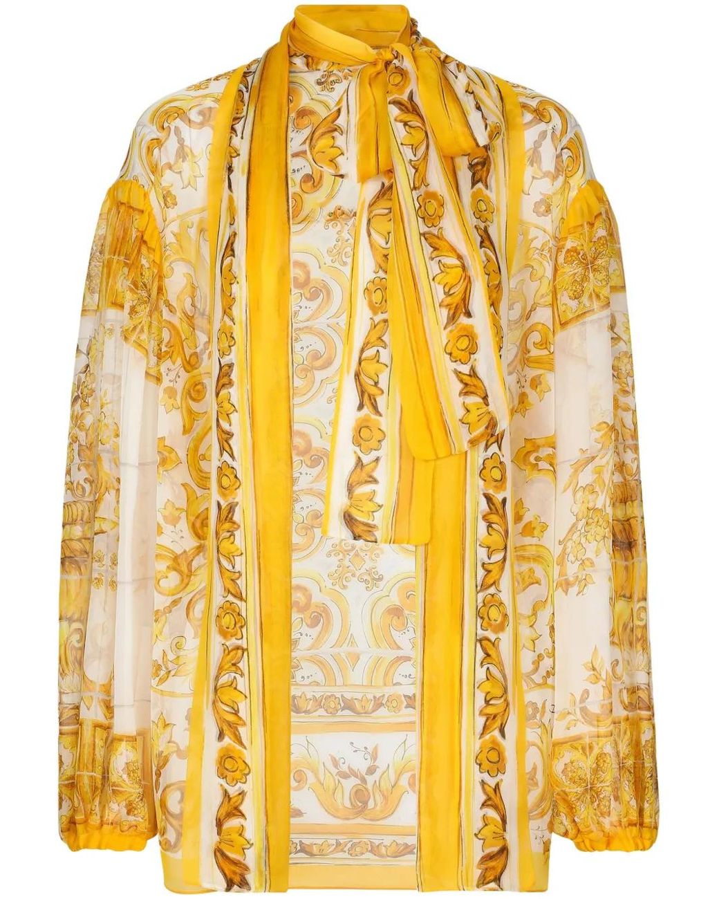 Dolce & Gabbana Yellow Shirts