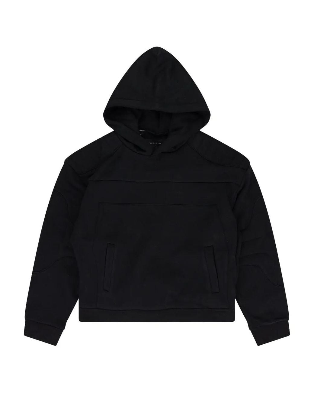 Who Decides War Black Armour Hoodie for men