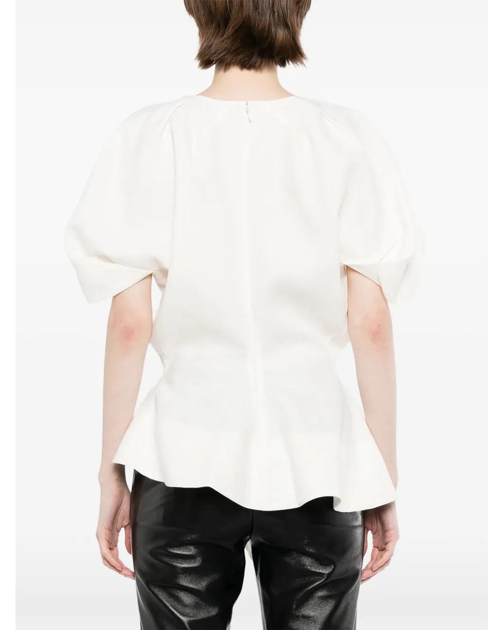 Khaite White Rumi Top
