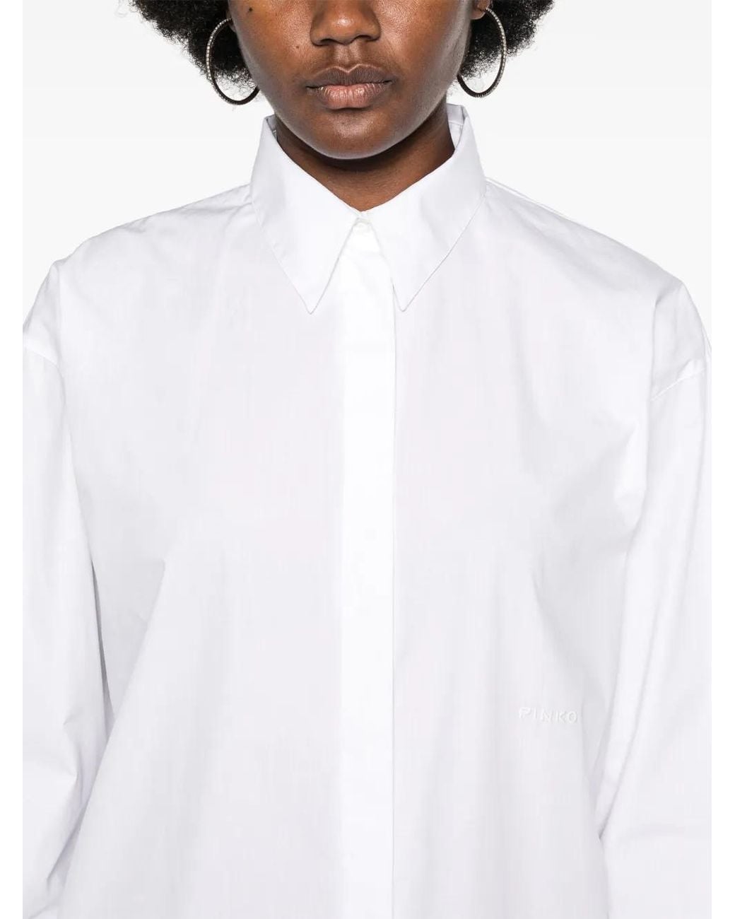 Pinko White Bridport Shirt