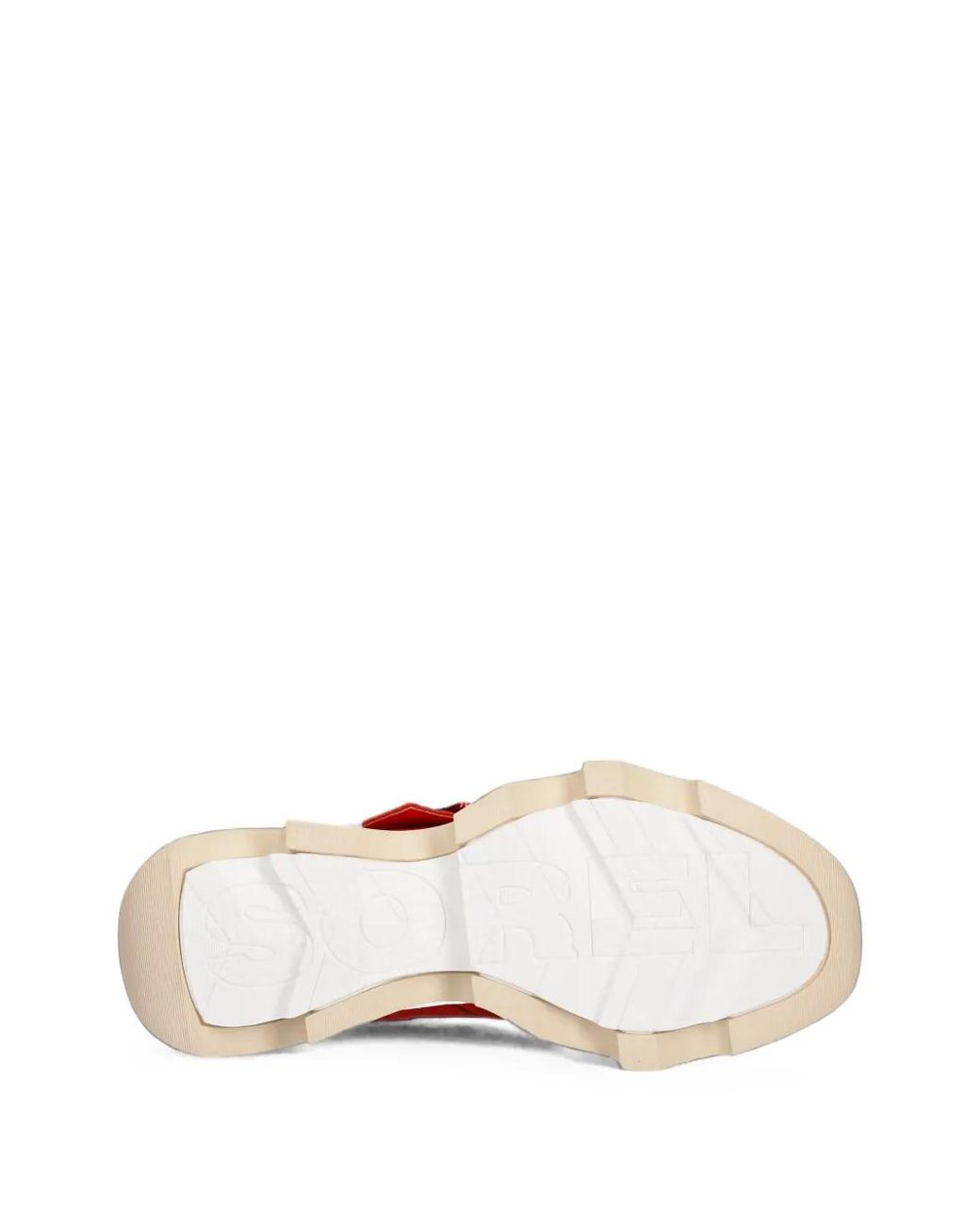 Sorel Red Impact Wedge Buckle-Strap Sandals