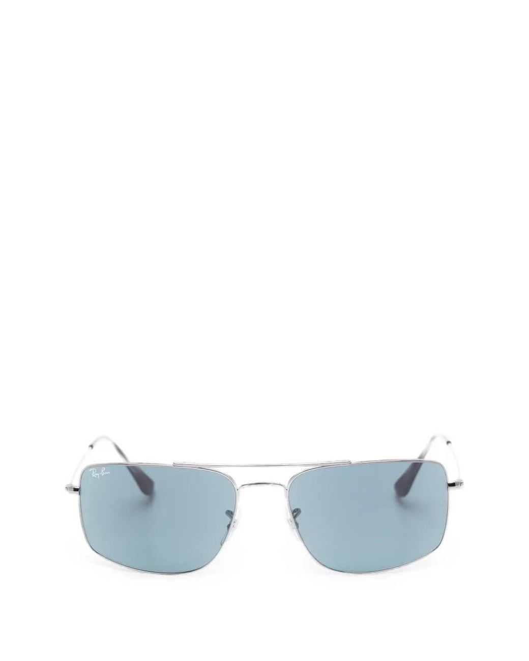 Ray-Ban Blue Explorer 3 Geometric-Frame Sunglasses