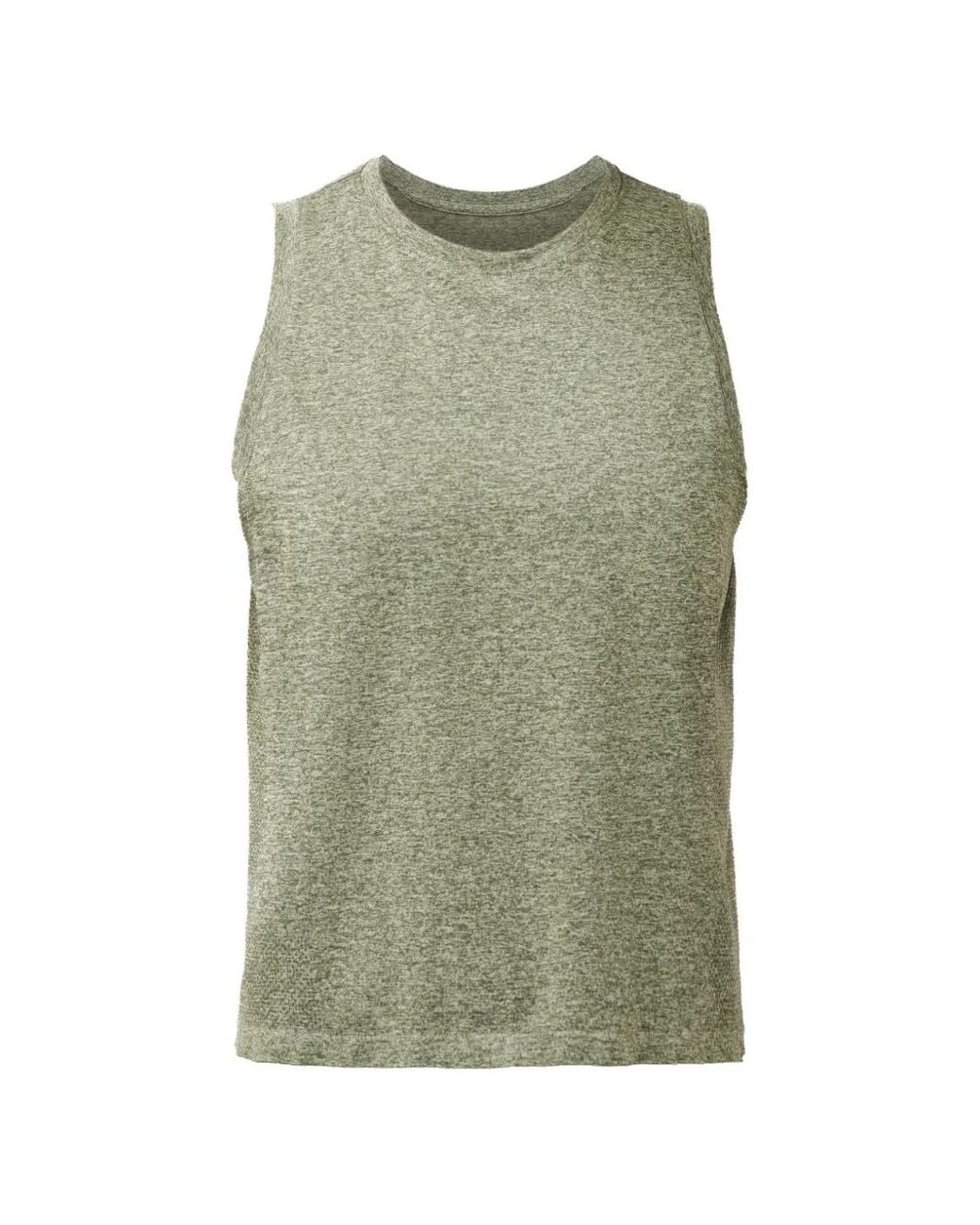 Sweaty Betty Green Athlete Marl-Effect Tank Top