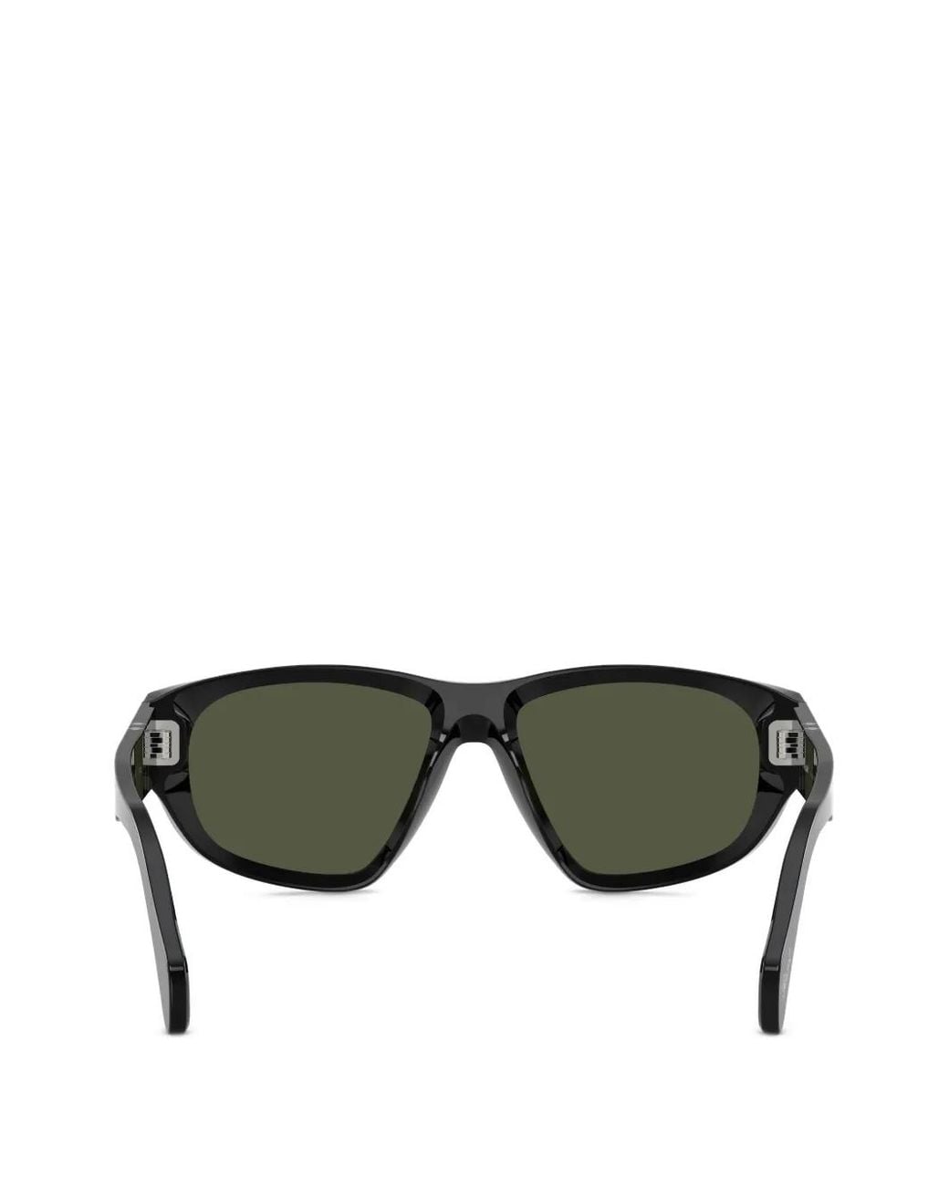 Persol Green Geometric-Frame Sunglasses