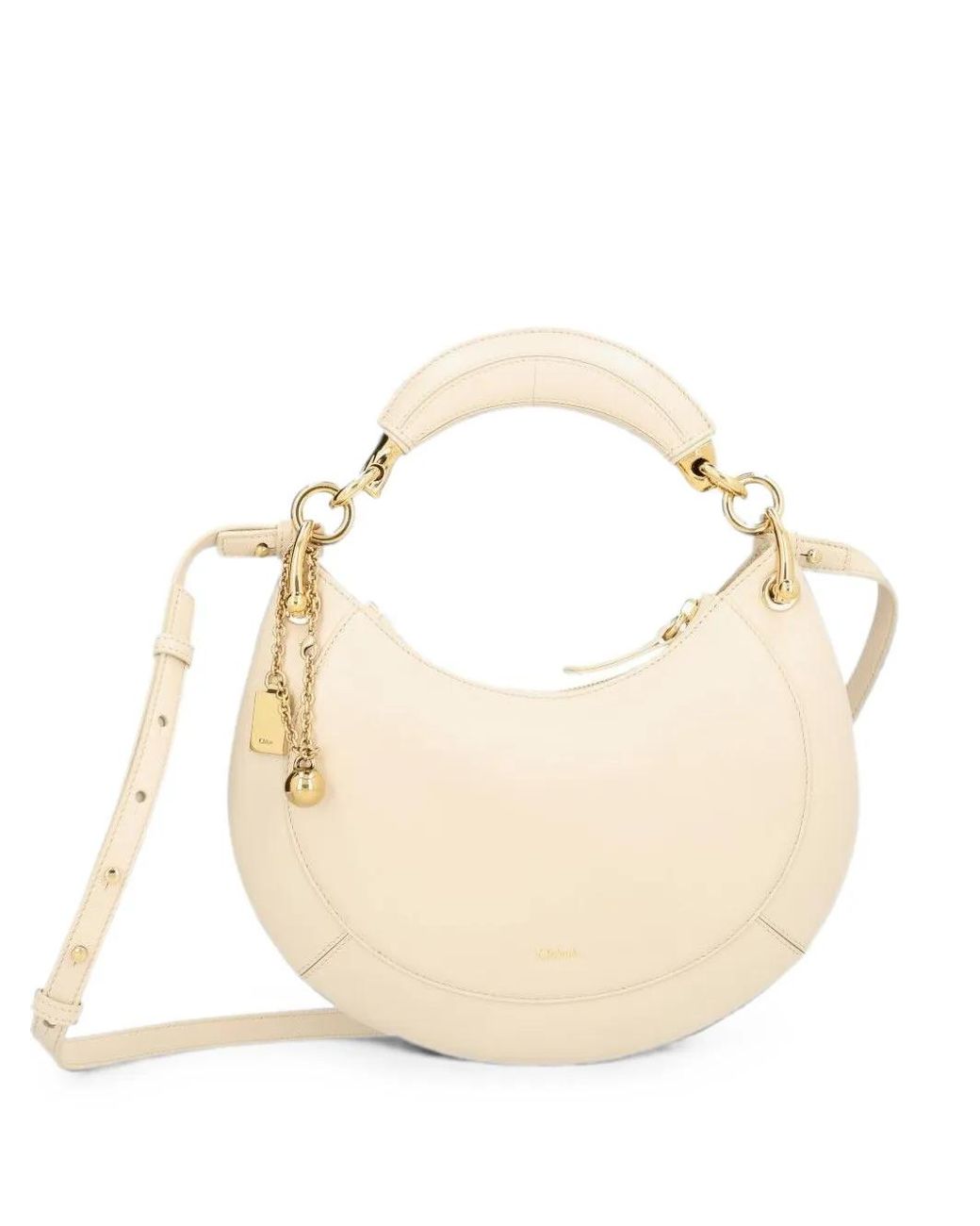Chloé Natural Small Banana Zipped Bag