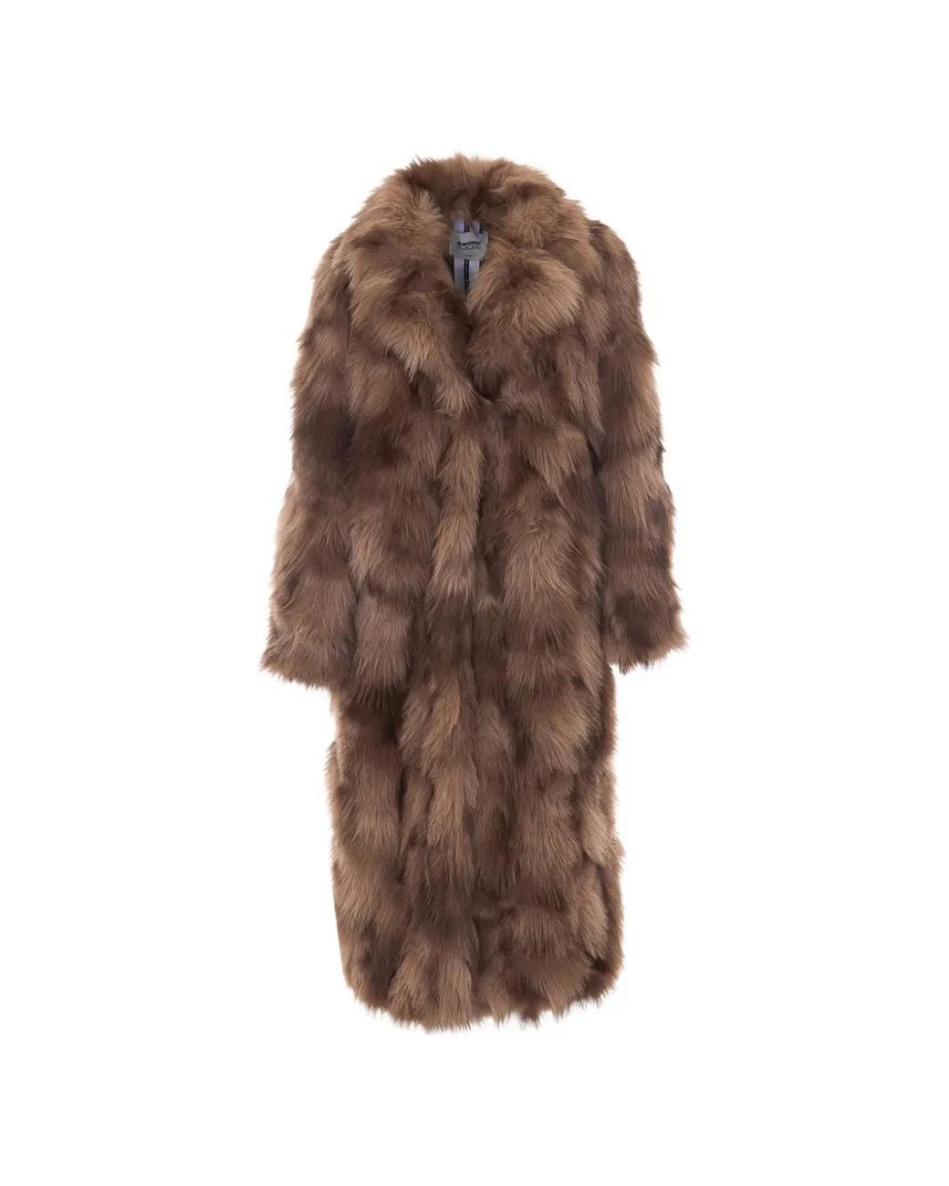 S.W.O.R.D Brown Manteau En Fourrure Artificielle