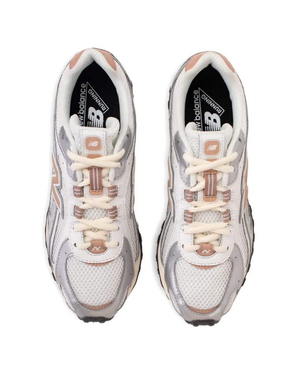 New Balance White 204L Panelled Sneakers