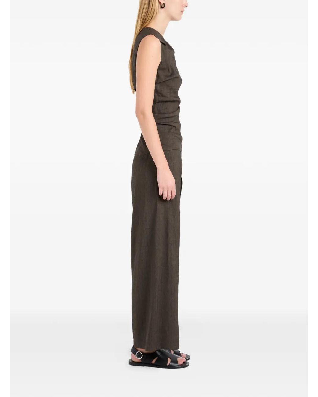 Proenza Schouler Black Anoushka Top