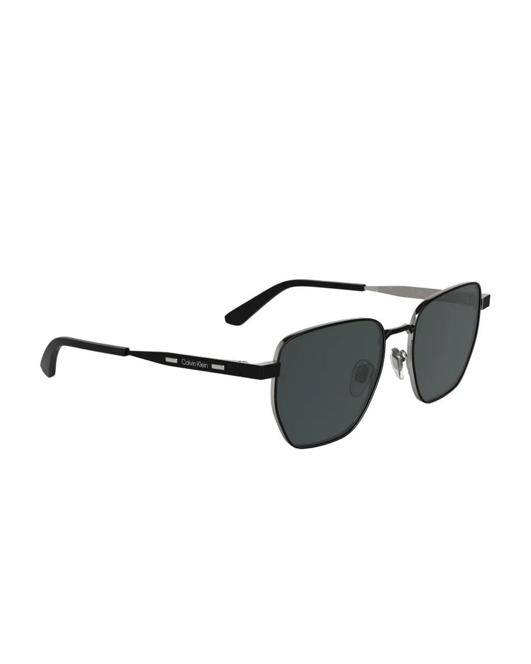 Calvin Klein Black Square-Frame Sunglasses