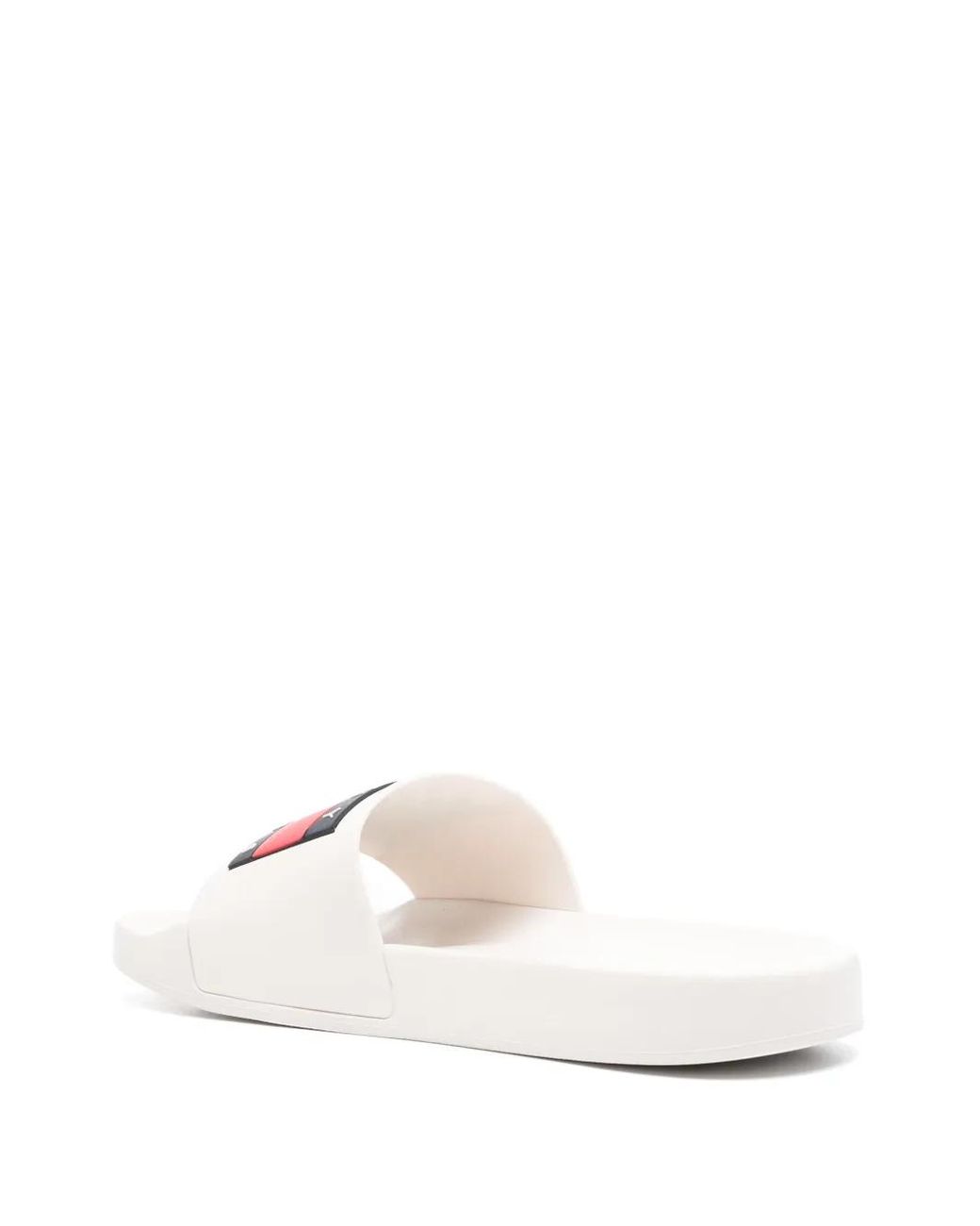 Tommy Hilfiger White Slides for men